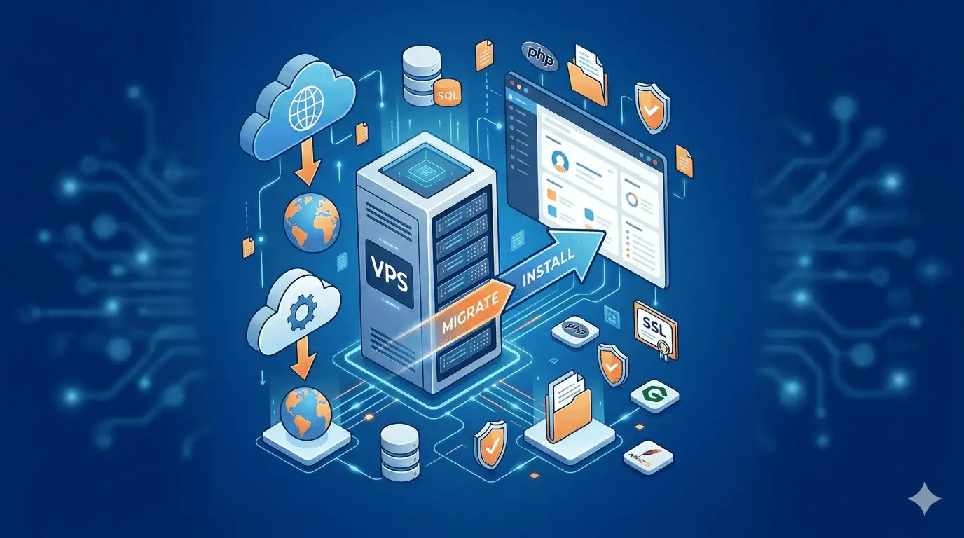 jasa install migrasi vps aapanel